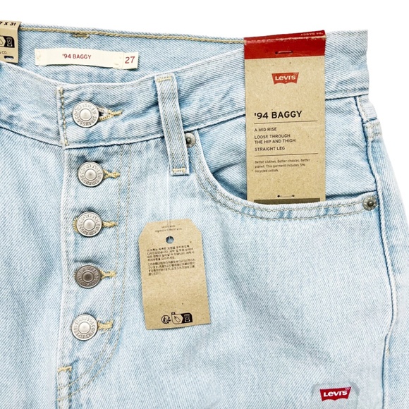 Levi’s ’94 Baggy Twisted Slit-Hem Jean 27x31 - Picture 10 of 16